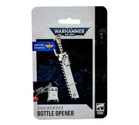 Ouvre-bouteille Warhammer 40 000 : Adeptus Astartes Chainsword - Collection sous licence officielle, accessoire de fan de Warhammer Premium