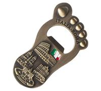 Ouvre-bouteilles magnétique - Support vintage en forme de pied | Ouvrir les bouteilles manuel - Pour, garçon, fille, maison, idéal pour intérieur et extérieur