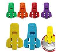 Ouvre-canette facile | 6 anneaux anti-fuite ABS CAN Abren | Protecteur de couverture de Can | Ouvre-bague pour bière, soda, canettes en aluminium