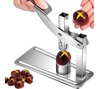 Ouvre-châtaigne manuel, coupe-châtaigne en acier inoxydable, ouvre-châtaigne manuel, casse-noix, pince à châtaigne, outils d'ouverture de châtaigne, pince à châtaigne de type poussoir for cuisines