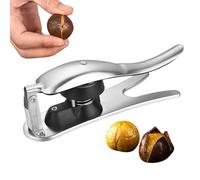 Ouvre-châtaignes, Casse-noix pour noix - Casse-noix en acier inoxydable pour noix | Outil à biscuits aux noix avec poignée antidérapante