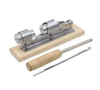 Ouvre-châtaignes en acier inoxydable - Kit de broyage en noyer - Sonde de noix multifonction, outil d'épluchage ergonomique, coupe-châtaignes rapide - Appareil de casse-noix portable pour cuisiner