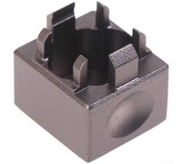 Ouvre-commutateur de clavier mécanique compatible avec les commutateurs Cherry et Gateron, en ABS et métal, pour un retrait et une installation efficaces des interrupteurs (gris argenté)