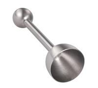 Ouvre-coquille d'œuf en acier inoxydable - Outil de casse-œufs et de topper - Gain de temps pour œufs cuits et insuffisamment cuits - Coupe-œufs durables en acier inoxydable - Ouvre-coquille d'œuf