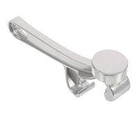 Ouvre-couvercle et Portable Compact en Aluminium, Argenté de Seau | Outil de Levage pour Baril et Récipient, Prise Confortable, Gain de Temps et D'effort