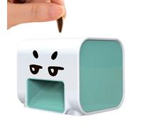Ouvre- de automatique - 6,5 x 7 x 7,2 cm - Rechargeable par USB - Matériau ABS - Design hygiénique sans bouton - Casse-noix facile à décortiquer pour festival, cadeau, collation à la