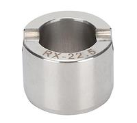 Ouvre-écrin à rainures pour montres, outil en acier inoxydable de dépose de couvercle de boîtier de montre pour le remplacement de la pile d’une montre à quartz, outil de précision (20,5 mm)