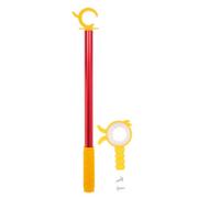 Ouvre-fenêtre à Perche, Baguette de Réglage sans Fil, Plastique Métal | École et Intérieur, Léger et Compact, Crochet de Remplacement pour Store Enrouleur