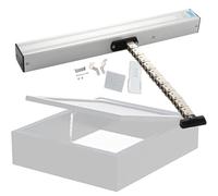 Ouvre-fenêtre Automatique, Contrôleur De Toit Ouvrant Intelligent, Course 300 Mm-1 000 Mm, Avec Interrupteur Mural Et Télécommande, Pour Fenêtre De Toit Et Serre De Puits De Lumière,300mm