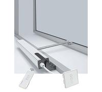 Ouvre-fenêtre électrique automatisé pour fenêtres de toit et évents de toit, télécommande et interrupteur mural inclus, solution de ventilation intelligente pour la maison et le bureau