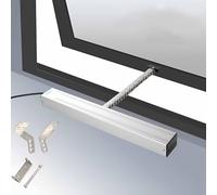 Ouvre-fenêtre électrique avec télécommande automatique pour battants et fenêtres de toit - Longueur de levage réglable - Idéal pour la maison, le bureau et les serres - Installation facile