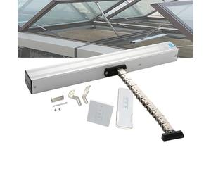 Ouvre-fenêtre électrique - Ouvre-chaîne automatique avec télécommande pour fenêtres de toit, serres, systèmes de ventilation de toit