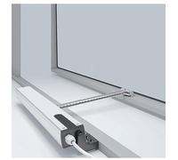 Ouvre-fenêtre électrique pour fenêtres de toit et évents de toit avec télécommande et interrupteur mural, puissance 400 N