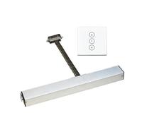 Ouvre-fenêtres automatique, Kit d'ouverture de volet fenêtre porte à 3 fils, 220V, 400mm, chaîne blanche(White Set)