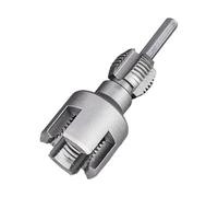 Ouvre-Filet Interne Pour Tuyauterie - Extracteur de Conduites d'Eau,Double Extrémité, Compatible Perceuse Électrique, Accessoires Plomberie Pour Atelier