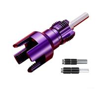 Ouvre-filetage pour tuyaux d'eau PPR à 4 points 6 points conçu pour les tuyaux en plastique PVC et convient pour une utilisation avec des perceuses électriques en réparation et installation (G)