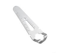 Ouvre-film en acier inoxydable 35 mm 135 mm pour utilisation dans la chambre noire - Outil ergonomique de récupération de leader de cartouche, extracteur de cassette de film, 12,7 x 4 cm