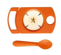 Ouvre-fruits de la passion en acier inoxydable - Accessoire de cuisine ergonomique pour éplucher les fruits de la passion avec cuillère - Appareil d'ouverture - Pour maison, restaurant, compagnie