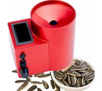 Ouvre-graines de tournesol automatique, décortiqueur de graines de tournesol électrique avec batterie rechargeable, machine à décortiquer de sécurité anti-pincement pour la maison, le camping, les