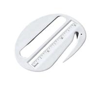 Ouvre-Lettres - Coupe-Lettres Portable pour Enveloppes de Lettre - Règle avec Loupe Polyvalente | Pour Voyage Extérieur Dortoir Bureau Travail Étude École