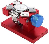Ouvre-lunette de montre, outil de réparation de retrait de lunette de montre rouge professionnel, outil de suppression d'anneau de lunette de montre d'établi, outil d'horloger pour le diamètre de la c