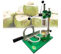 Ouvre-noix de coco avec machine à trous, éplucheur manuel pour ouvrir et éplucher les jeunes noix de coco fraîches, comprend une seule et trois options de poignée