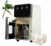 Ouvre-noix de coco électrique 500 W, entièrement automatique, démarrage en un clic, ouverture rapide, espace de travail sécurisé, diamètre d'ouverture 6/7/8 cm, coupe rapide en 20 secondes, pour noi