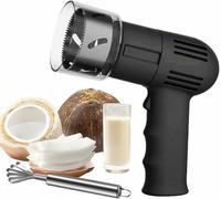 Ouvre-noix de coco électrique, outil de poinçonnage en acier inoxydable pour une ouverture facile, extracteur de coquilles réutilisable pour cuisine, restaurant, bar à jus