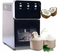 Ouvre-noix de coco, machine d'ouverture de noix de coco entièrement automatique avec atelier sûr, outil de noix de coco rapide et efficace, diamètre d'ouverture