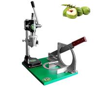 Ouvre-noix de coco manuel avec cercle de blocage réglable - Outil de bureau commercial pour un épluchage efficace