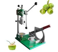 Ouvre-noix de coco - Outil d'épluchage manuel en acier inoxydable 304, cercle de bloc réglable, outil de perçage pour cuisine et bar