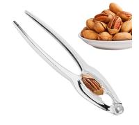 Ouvre-noix portable en de zinc pour noix de pécan, amandes, noix du Brésil | Outil de cuisine robuste pour noix à coque dure | Ouvre-noix pour la cuisson de fruits secs