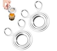 Ouvre Oeuf à La Coque, 2pcs Coupe Oeuf à La Coque Pince dur Inox, Ciseaux Coquille Ouvreur D'Oeufs Gourmet en Acier Inoxydable Découpe pour Ustensiles Accessoire de Cuisine Restaurant