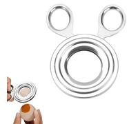 Ouvre Oeuf à la Coque en Acier Inoxydable - Coupe Oeuf Précis pour Œufs Crus et Durs - Coupe Oeuf à la Coque, Ciseaux Coquille d'Œuf Gourmet - Ustensile de Cuisine Pratique et Durable