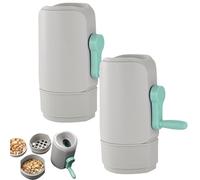 Ouvre-pistache automatique, ouvre-pistache automatique, outil efficace pour ouvrir les pistaches, éplucheur d'arachides facile et amusant pour enfants, casse-noix rapide (2 pièces)