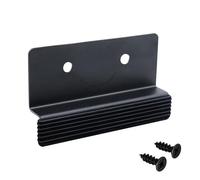 Ouvre-placard mains libres - Poignée de pied en acier inoxydable de 12,1 cm, poignée de porte | Accessoires antidérapants pour tiroirs de cuisine et de salle de bain, montage facile avec vis