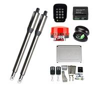 Ouvre-portail battant automatique 300kg avec WIFI Contrôle de la télécommande Contrôle de l'accès moteur de l'opérateur de porte battante électrique électrique(Kit 10)