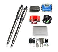 Ouvre-portail battant automatique 300kg avec WIFI Contrôle de la télécommande Contrôle de l'accès moteur de l'opérateur de porte battante électrique électrique(Kit 6)