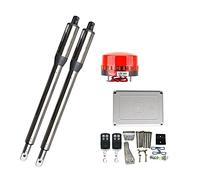 Ouvre-portail battant automatique 300kg avec WIFI Contrôle de la télécommande Contrôle de l'accès moteur de l'opérateur de porte battante électrique électrique(Kit 2)