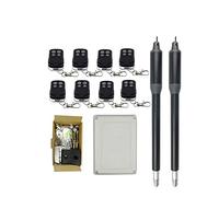 Ouvre-portail coulissant automatique avec télécommande, moteur électrique robuste pour une meilleure sécurité de la maison, idéal pour une utilisation résidentielle, ferme, garage et entreprise