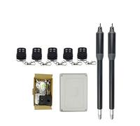 Ouvre-portail coulissant automatique avec télécommande, moteur électrique robuste pour une meilleure sécurité de la maison, idéal pour une utilisation résidentielle, ferme, garage et entreprise