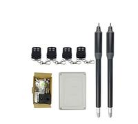 Ouvre-portail coulissant automatique avec télécommande, moteur électrique robuste pour une meilleure sécurité de la maison, idéal pour une utilisation résidentielle, ferme, garage et entreprise