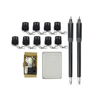 Ouvre-portail coulissant automatique avec télécommande, moteur électrique robuste pour une meilleure sécurité de la maison, idéal pour une utilisation résidentielle, ferme, garage et entreprise