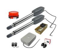 Ouvre-porte automatique, 400KG automatique double bras électrique porte battante ouvre-porte opérateur actionneur moteur plus proche Type robuste facile à installer universel(Kit a)