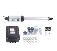 Ouvre-porte automatique à battant 50 W 220 V 300 kg Double porte battante avec télécommande - Argenté