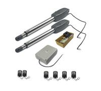 Ouvre-porte automatique à engrenage vis sans fin, robuste, avec caméra IP, moniteur, montre sur téléphone, for porte d'usine de 400KG Entrée de maison et jardin(KI8)