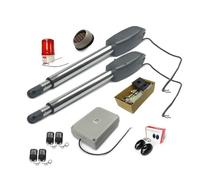 Ouvre-porte automatique à engrenage vis sans fin, robuste, avec caméra IP, moniteur, montre sur téléphone, for porte d'usine de 400KG Entrée de maison et jardin(KIT7)