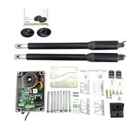 Ouvre-porte automatique, Actionneur de portail battant, ouvre-porte, ouvre-porte, porte d'accueil 150dc. Lampe de signalisation, photocellules incluses Télécommande for portail(150DCYS)