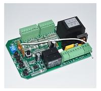 Ouvre-porte automatique Carte mère d'ouvre-moteur de porte coulissante | Carte mère remplacée, carte de Circuit imprimé 433.92Mhz, télécommande à Code roulant(Kit 5)