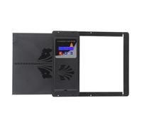 Ouvre-porte automatique de poulailler - SURENHAP - Minuterie - Écran LED - Protection volaille - Plastique Noir